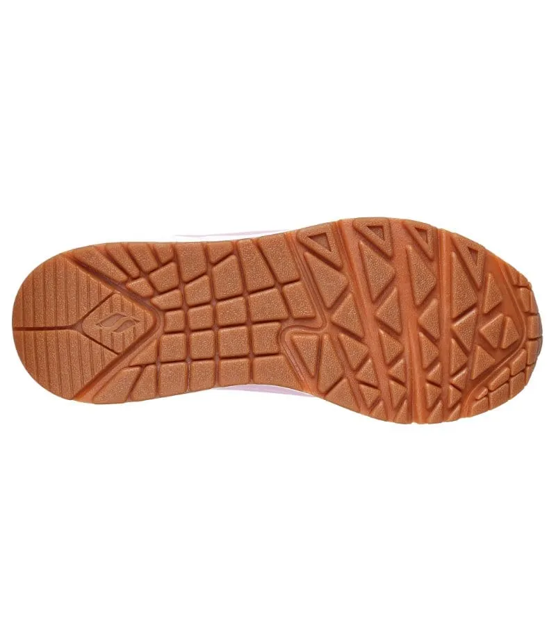 Skechers Girls Lace Up Runner Uno Gen1 - Shimmer Away 310545L
