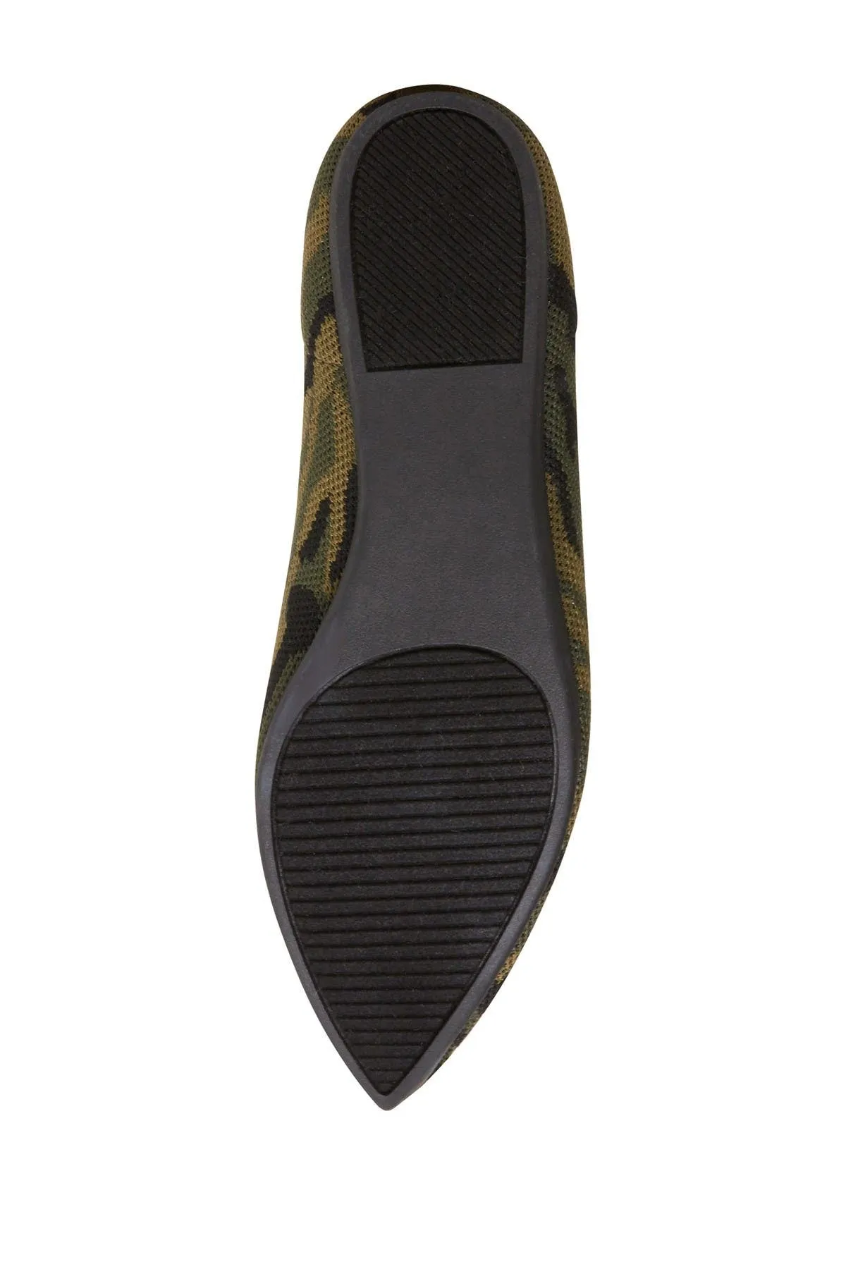 Steve Madden Ramone Camouflaged Fashion Fitted Slip On Stretchy Ballets Flats
