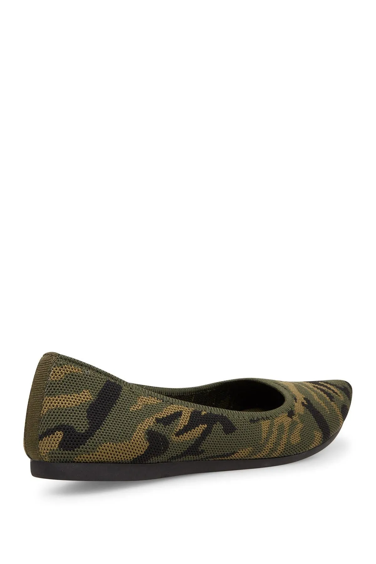 Steve Madden Ramone Camouflaged Fashion Fitted Slip On Stretchy Ballets Flats