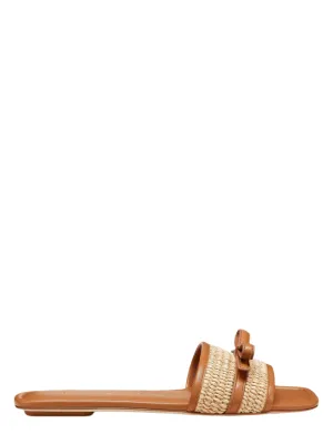 Stuart Weitzman Felicity Slide in Hazel/Natural
