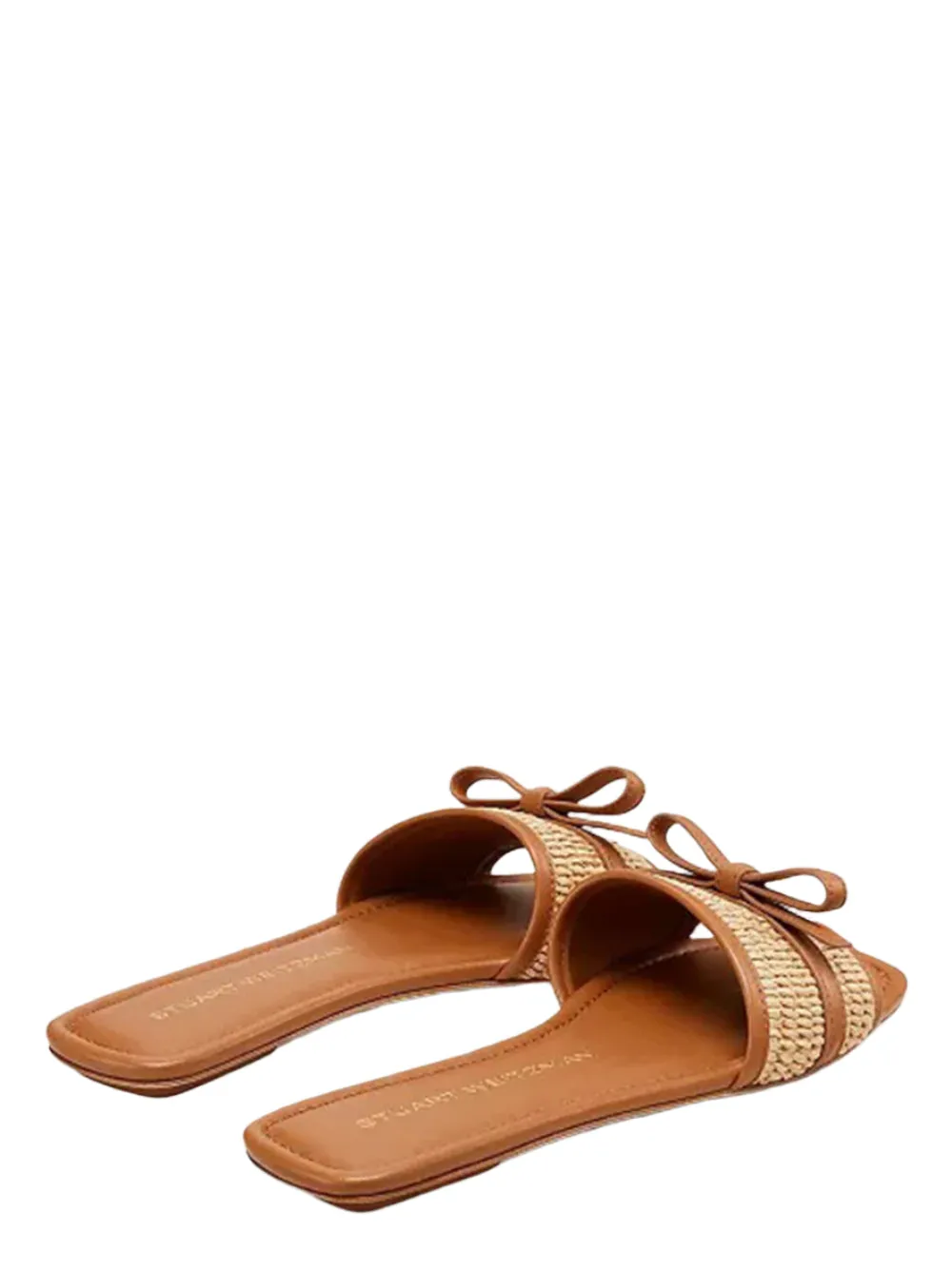Stuart Weitzman Felicity Slide in Hazel/Natural