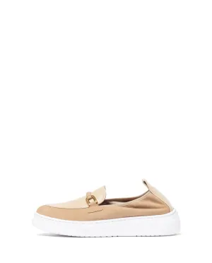 Unisa Nude Sporty Platform Loafer |FORMALNU