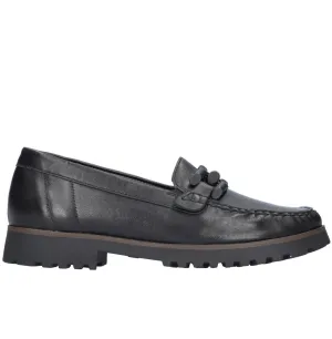 Waldlaufer Ladies Flexi Sole Trim Front Loafer