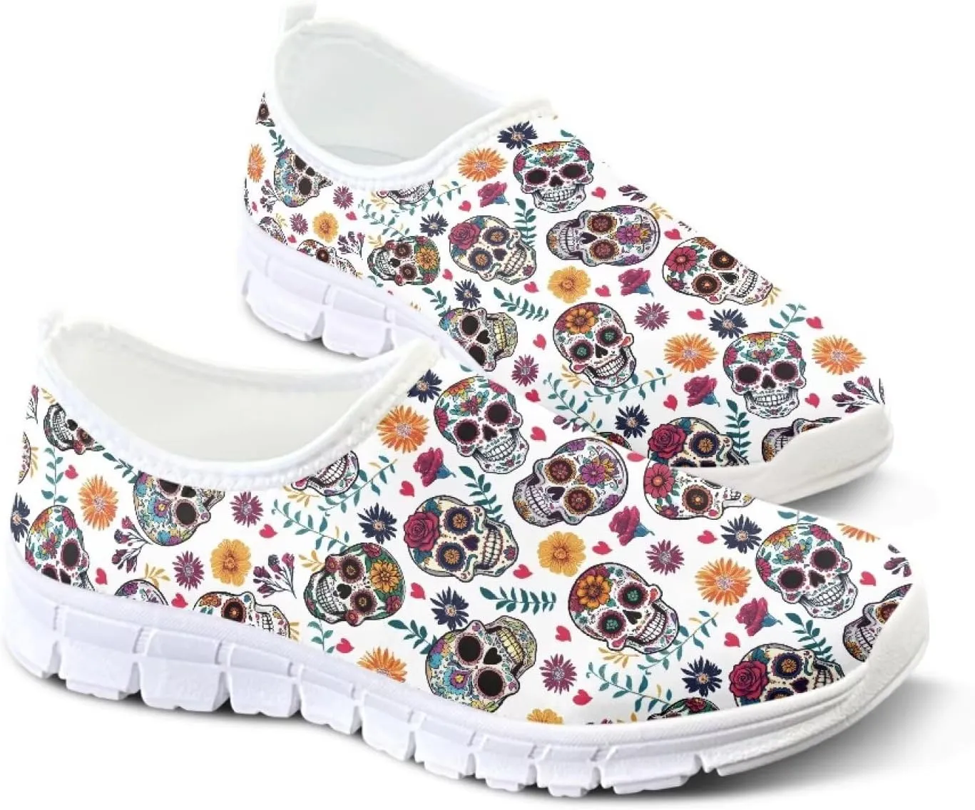 Women's Sneakers Casual Slip on Loafers Running Shoes Walking Footwear
