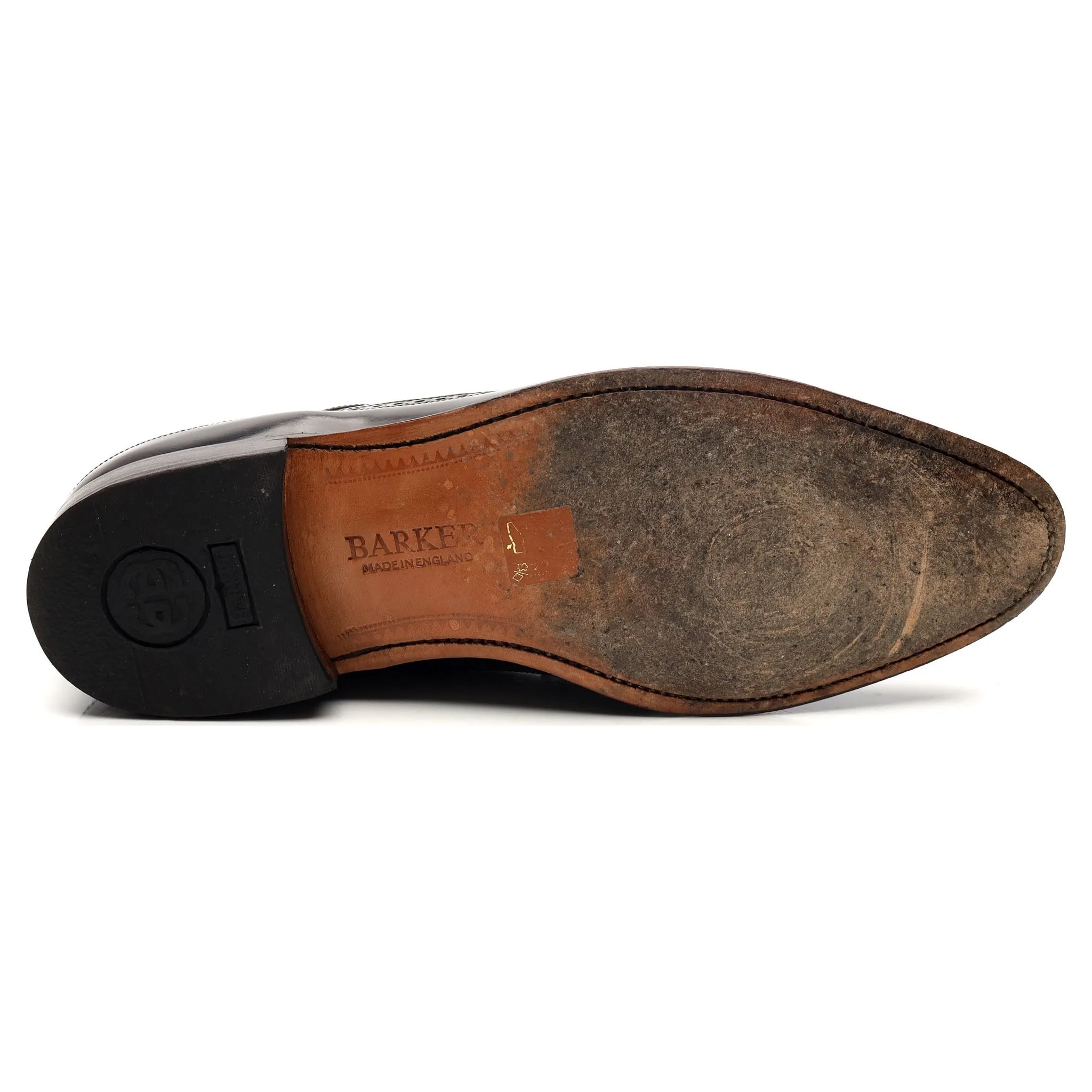 'Woodbridge' Dark Brown Leather Derby Brogues UK 9.5 G