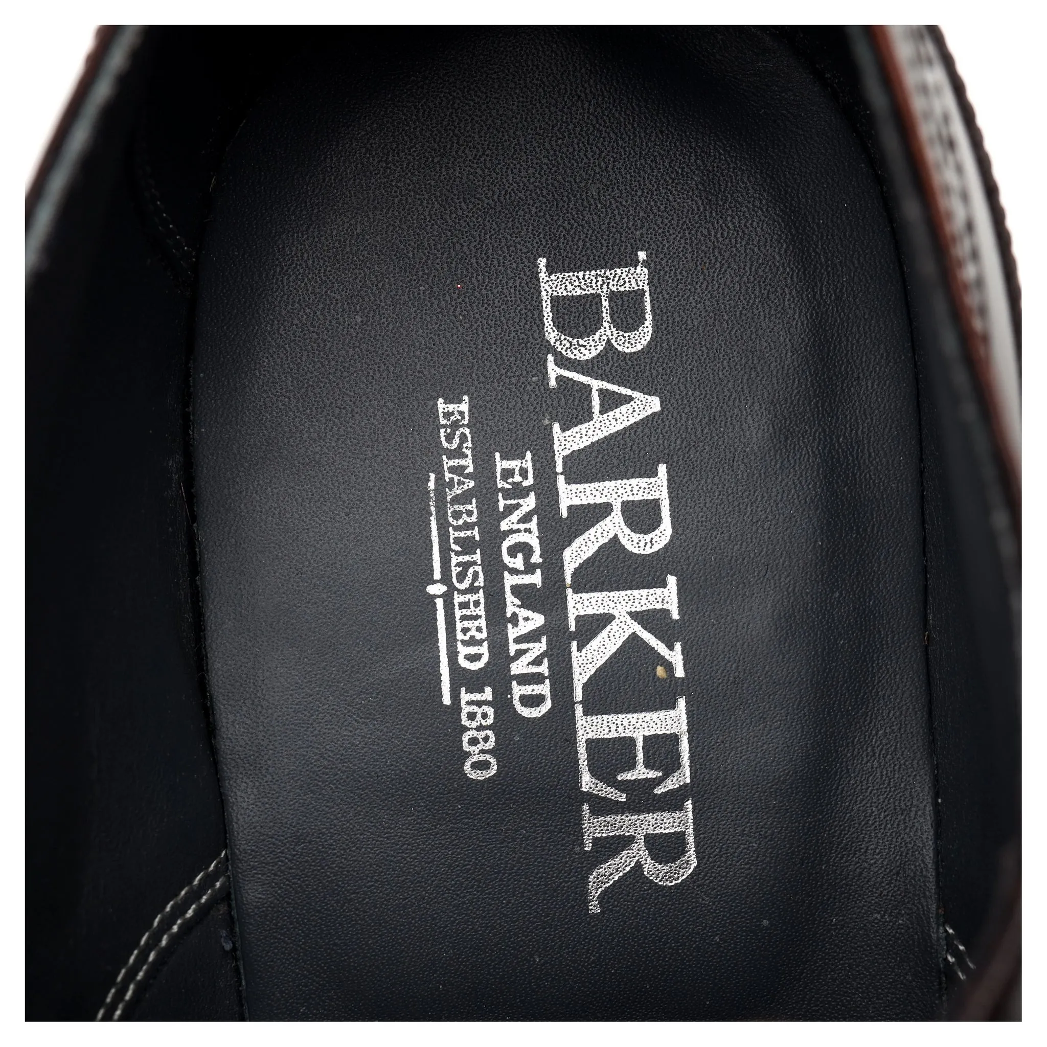 'Woodbridge' Dark Brown Leather Derby Brogues UK 9.5 G