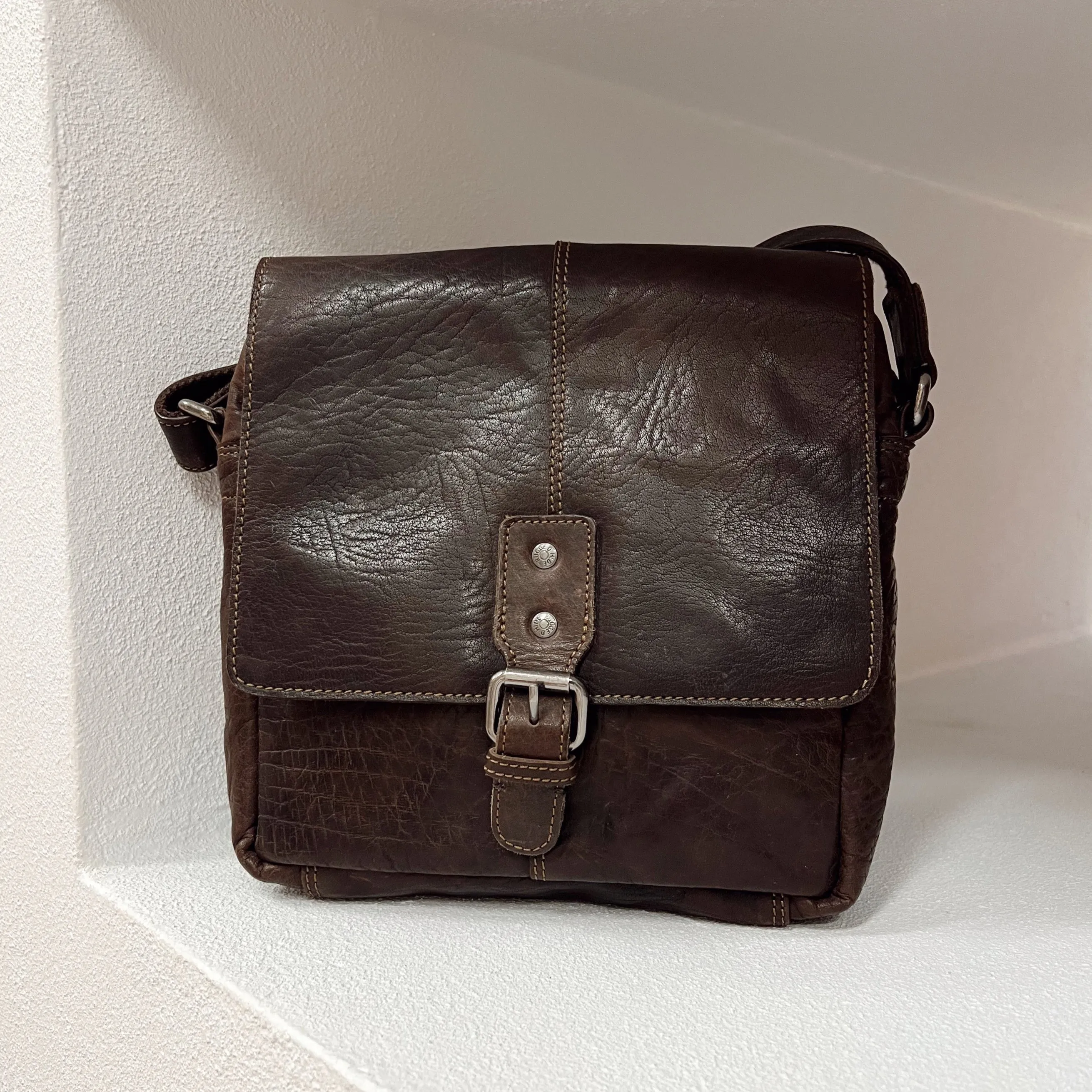 Wyoming Small Satchel - Brown
