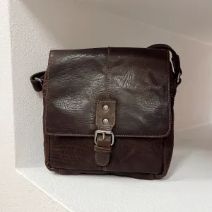 Wyoming Small Satchel - Brown