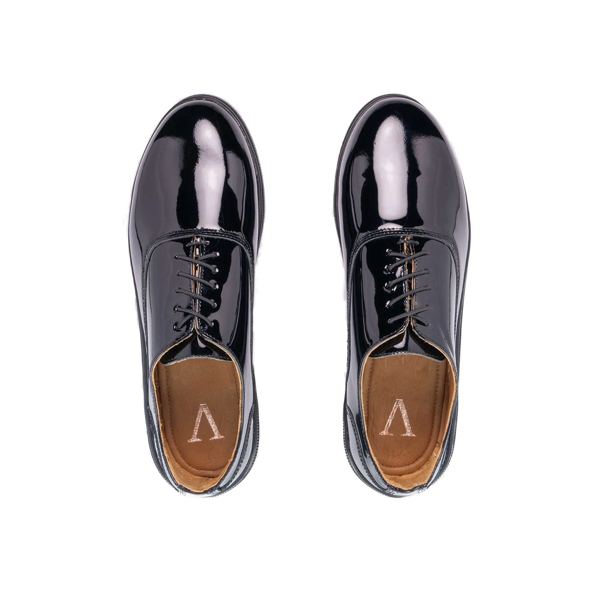 ZETONE Plain-Toe Oxfords