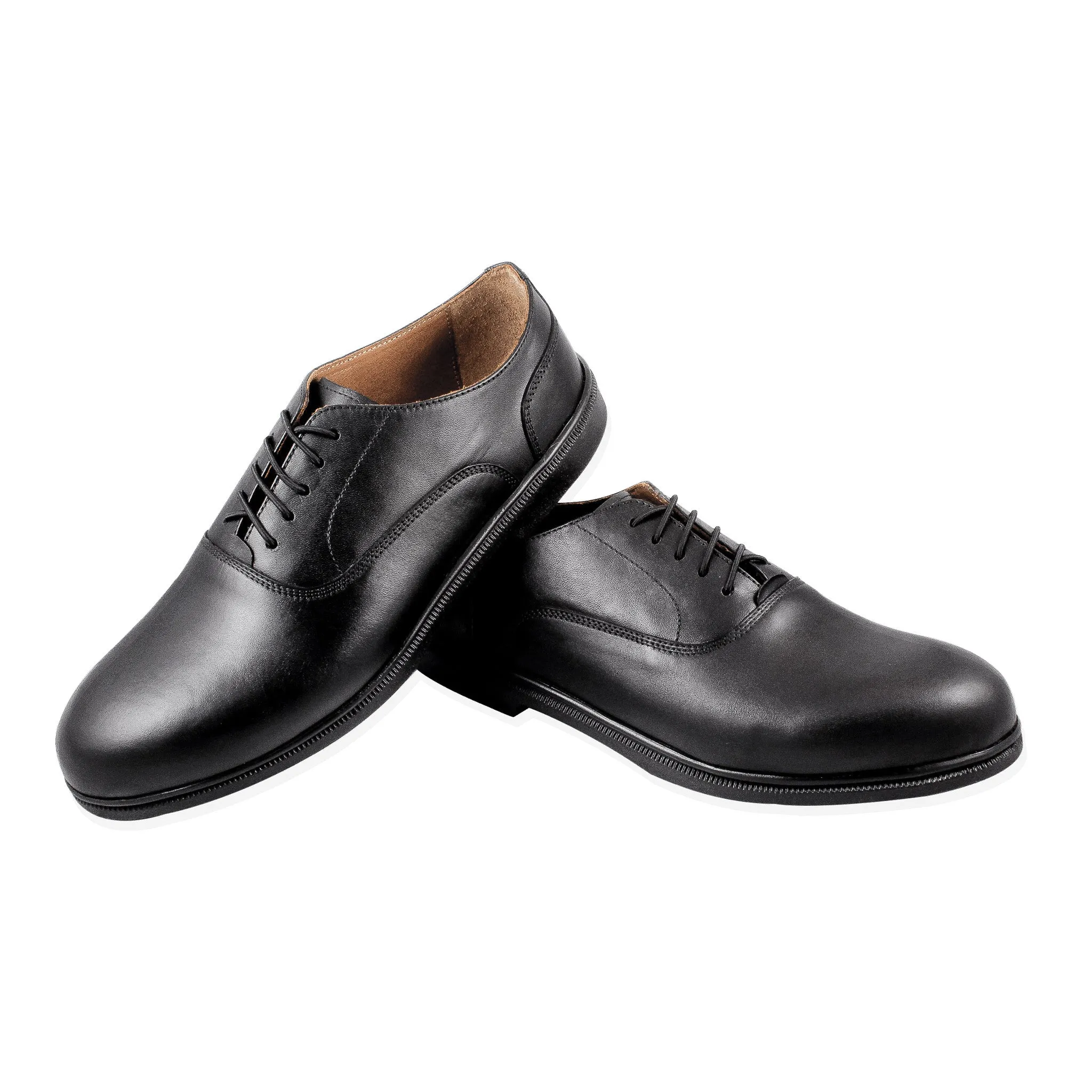 ZETONE Plain-Toe Oxfords
