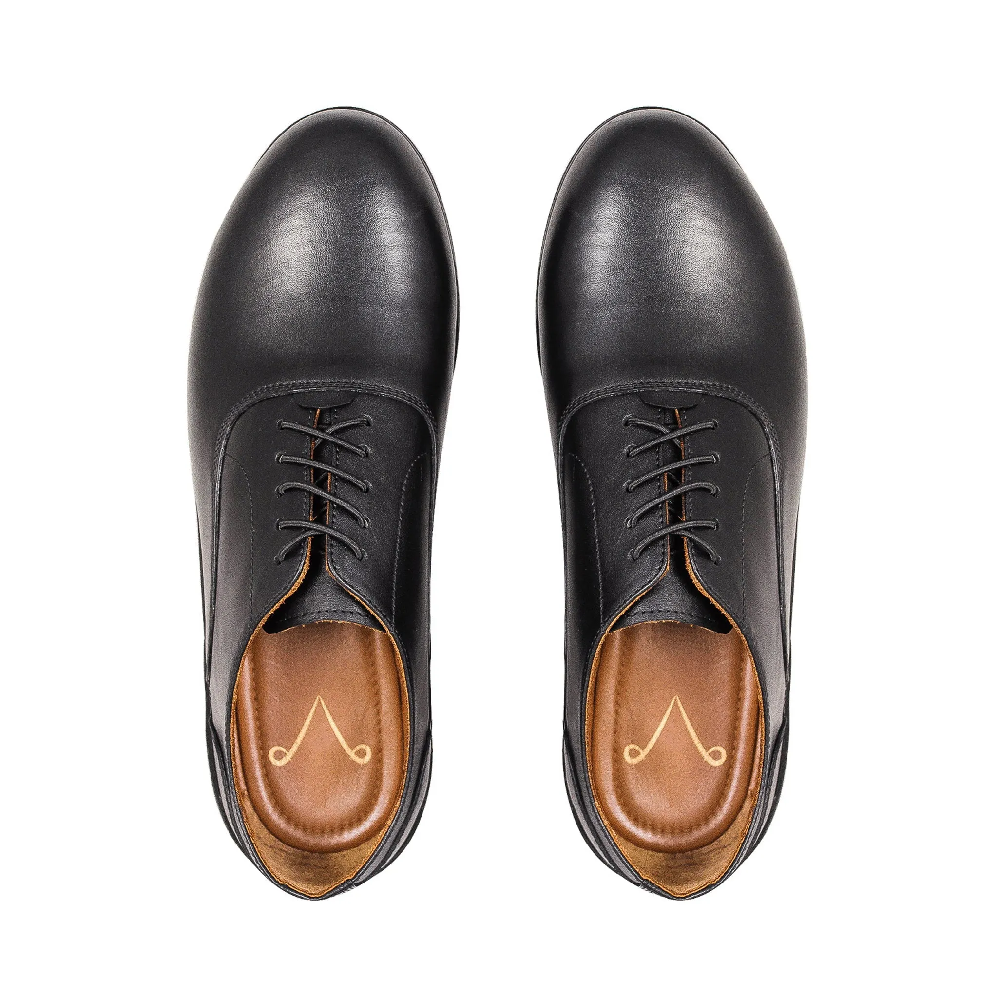 ZETONE Plain-Toe Oxfords