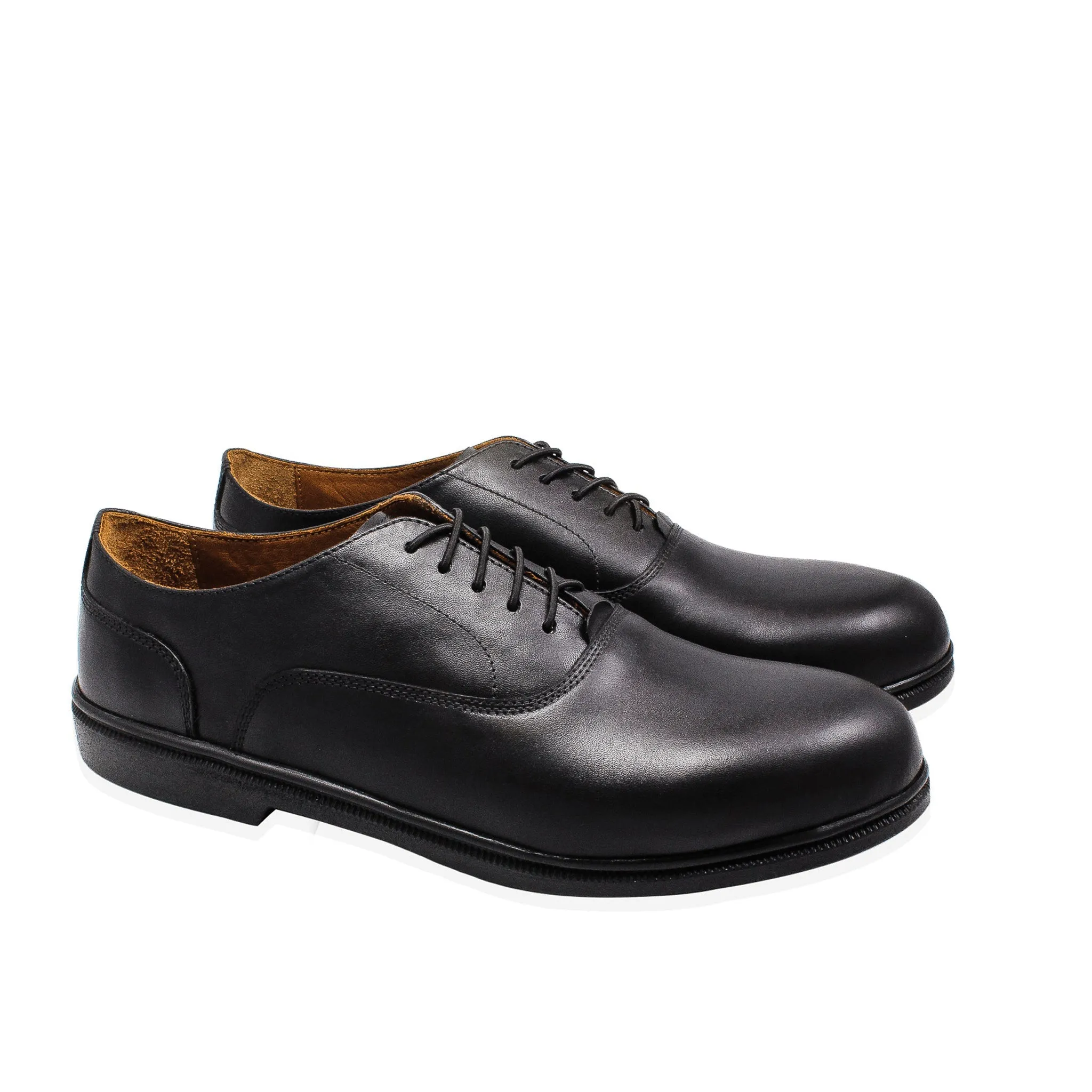 ZETONE Plain-Toe Oxfords